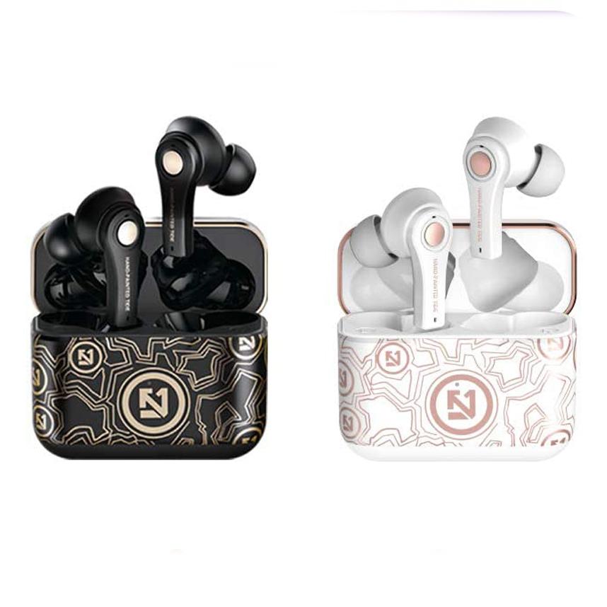 New Graffiti Wireless Earbuds Bluetooth 5.0 Earphones In-Ear Headphones - Tophatter Daily Deals